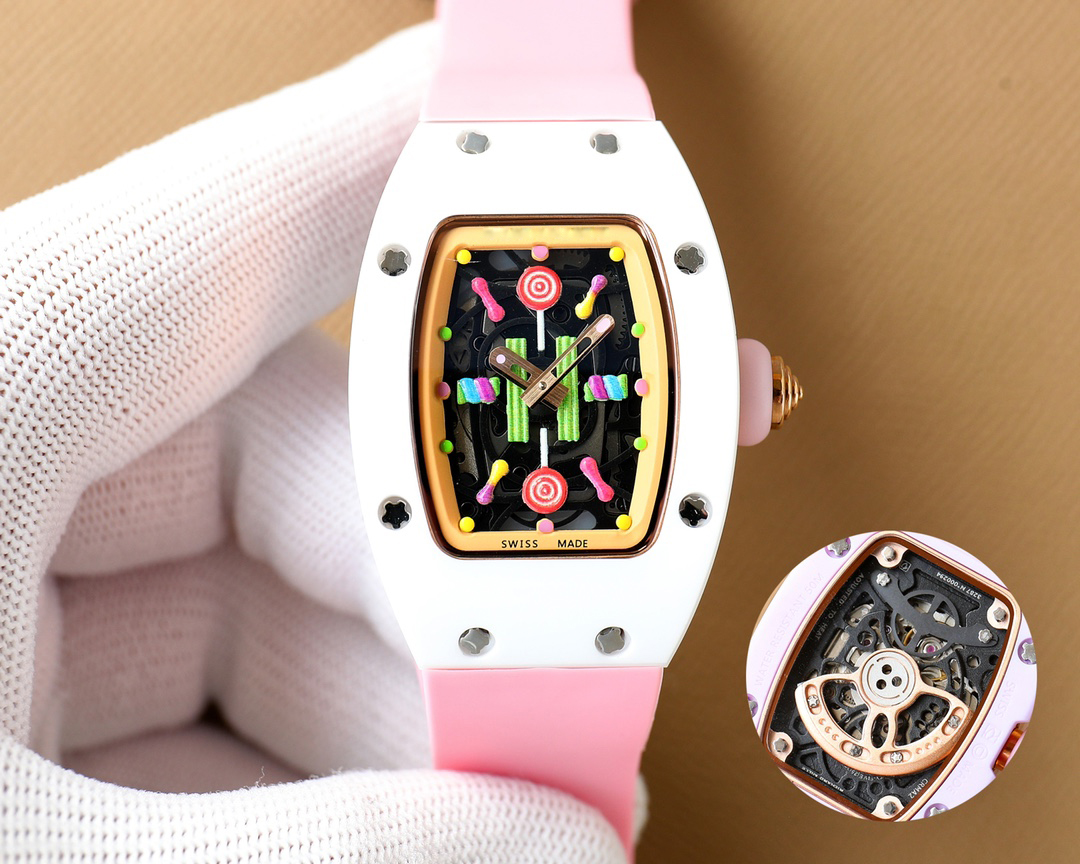 Women Fashion Designer Watch Wedding Date Bucket Wrist Watch Fully Automatic Movement Rubber Band watchs
Women Fashion Designer Watch Wedding Date Bucket Wrist Watch Fully Automatic Movement Rubber Band watchs