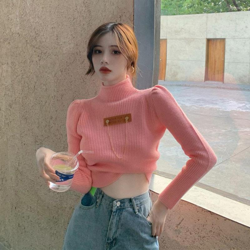 Women's Sweaters Turtleneck Knitted Sweater Jumper Long Puff Sleeve Top Cute Women And Pullovers 2022 Autumn Winter White Black Pink, Green
Women's Sweaters Turtleneck Knitted Sweater Jumper Long Puff Sleeve Top Cute Women And Pullovers 2022 Autumn Winter White Black Pink, Green