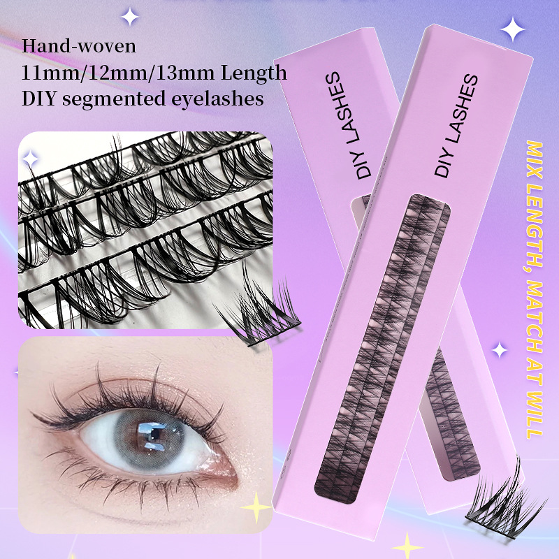 Individual Cluster EyeLashes Extension Diy Reusable Lightweight Grafting False Eyelashes Multilayer Thick Crisscross Eye Lash
Individual Cluster EyeLashes Extension Diy Reusable Lightweight Grafting False Eyelashes Multilayer Thick Crisscross Eye Lash