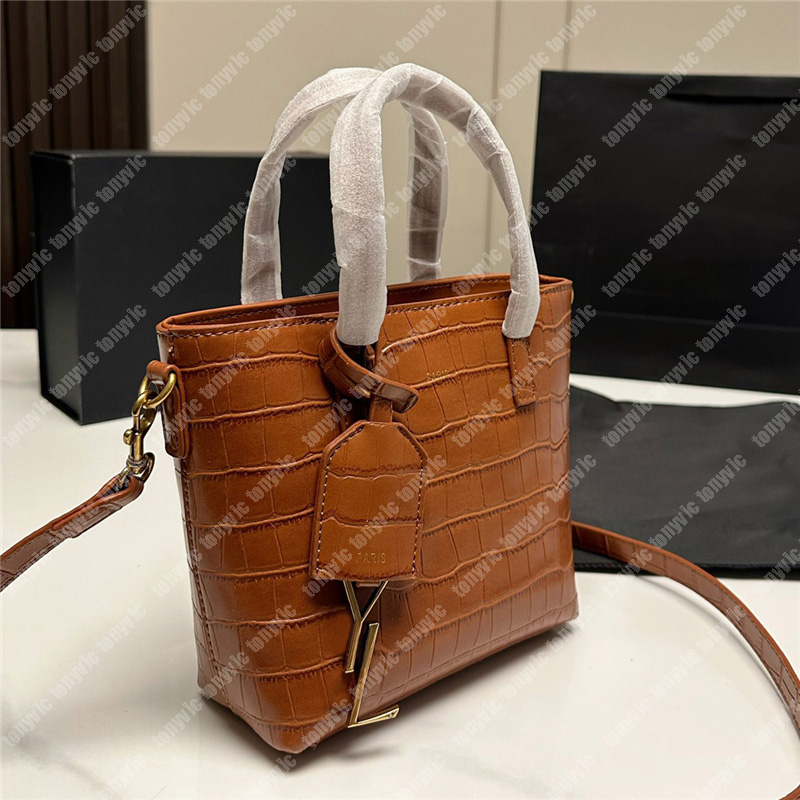 Luxury Handbag Bag For Women Mini Tote Bag Crocodile Skin Pattern Designers Shoulder Bags Fashion Crossbody Bag Brand Gold Buckle Purses, Black
Luxury Handbag Bag For Women Mini Tote Bag Crocodile Skin Pattern Designers Shoulder Bags Fashion Crossbody Bag Brand Gold Buckle Purses, Black