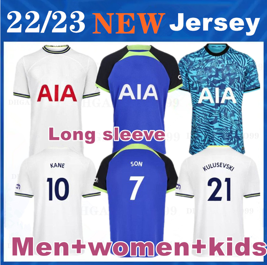 22 23 SON Soccer Jerseys Long sleeve KULUSEVSKI PERISIC KANE home 2022 2023 LUCAS DELE Football kit shirt BRYAN tops Men Women kids size 3XL 4XL
22 23 SON Soccer Jerseys Long sleeve KULUSEVSKI PERISIC KANE home 2022 2023 LUCAS DELE Football kit shirt BRYAN tops Men Women kids size 3XL 4XL