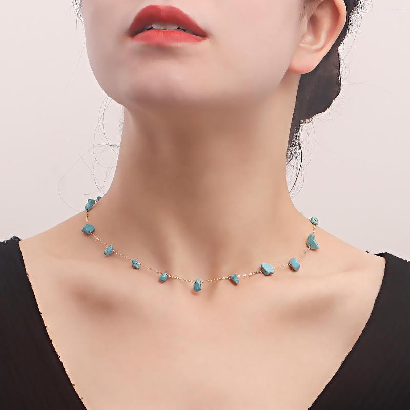 Choker Bohemian Natural Stones Summer Bohemia Colorful Beads Gravel Women Trendy Necklaces Cool Punk Jewelry Gift
Choker Bohemian Natural Stones Summer Bohemia Colorful Beads Gravel Women Trendy Necklaces Cool Punk Jewelry Gift