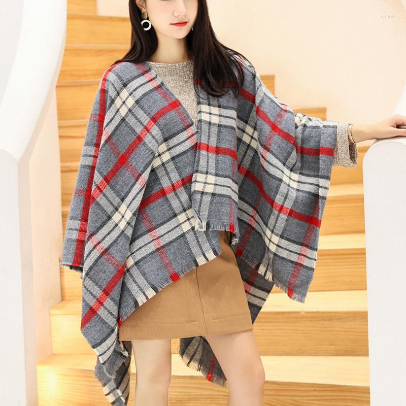 Scarves Classic Thickened Cashmere Like Scarf Large Shawl Warm Cape Spring And Winter Women's Dual-purpose Plaid Neck 130 130cm
Scarves Classic Thickened Cashmere Like Scarf Large Shawl Warm Cape Spring And Winter Women's Dual-purpose Plaid Neck 130 130cm