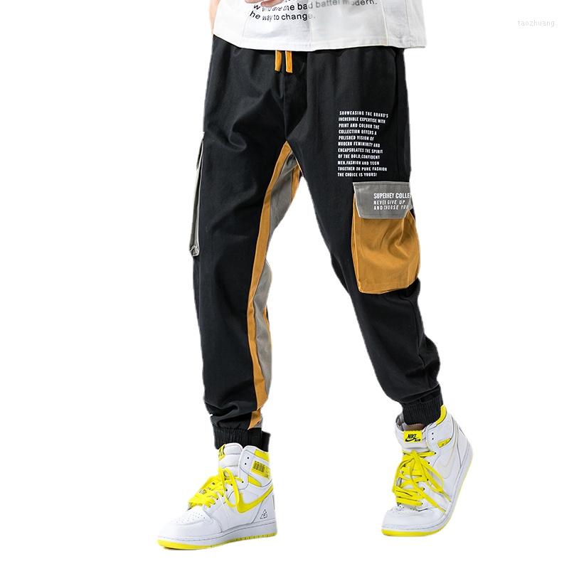 Men's Pants Varsanol Cotton Jogging Men Letter Printed With Big Side Pockets Cargo Male Harajuku Fashion Hip Hop LooseTrousers, Black
Men's Pants Varsanol Cotton Jogging Men Letter Printed With Big Side Pockets Cargo Male Harajuku Fashion Hip Hop LooseTrousers, Black