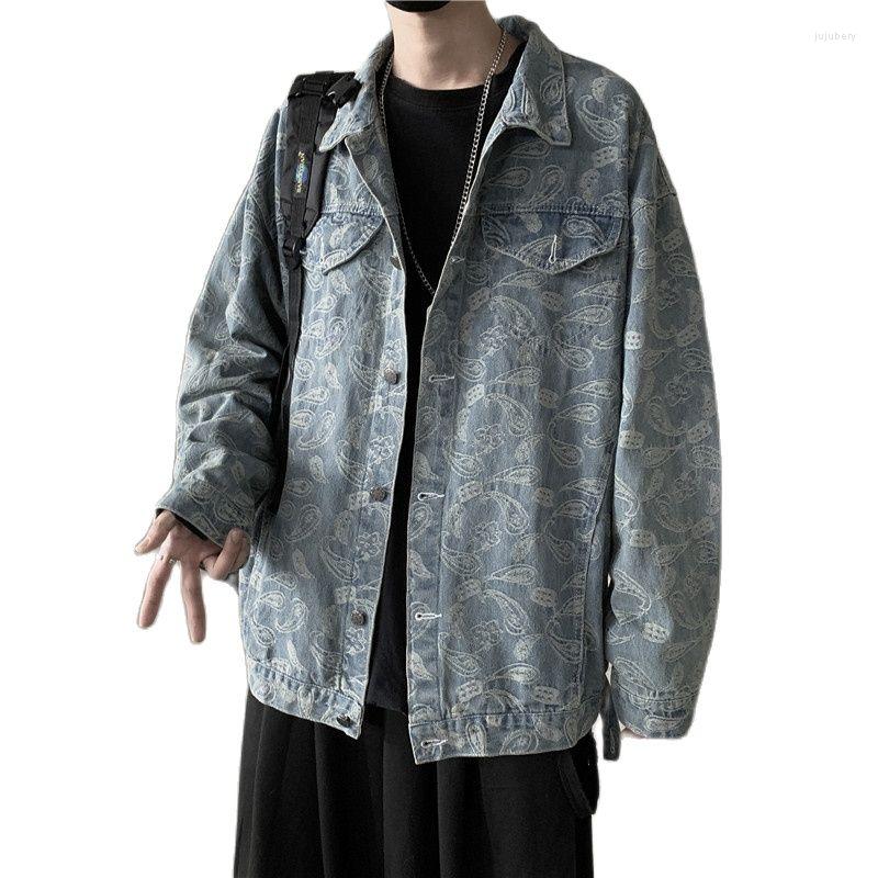 Men's Jackets Spring Autumn 2022 Male Handsome Casual Streetwear Cashew Flower Korean Loose Top Teenager Clothes Hip Hop Denim Jacket, Black
Men's Jackets Spring Autumn 2022 Male Handsome Casual Streetwear Cashew Flower Korean Loose Top Teenager Clothes Hip Hop Denim Jacket, Black