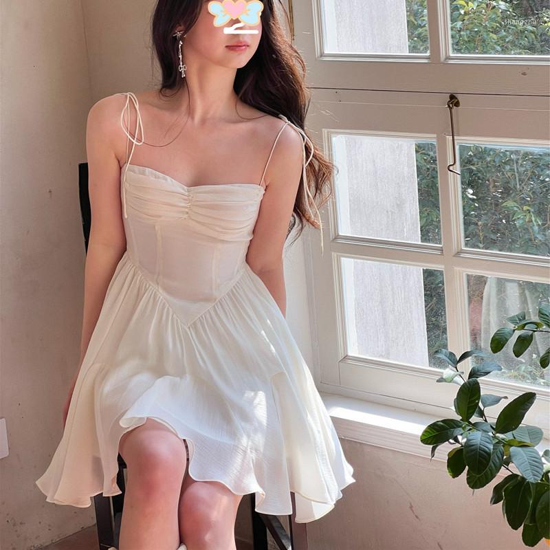 Casual Dresses Summer Sexy Solid Wrapped Chest Mini Dress Women Backless Bandage Ruched Shaped Irregular Y2k Skirt Lady Partywear Jurk
Casual Dresses Summer Sexy Solid Wrapped Chest Mini Dress Women Backless Bandage Ruched Shaped Irregular Y2k Skirt Lady Partywear Jurk