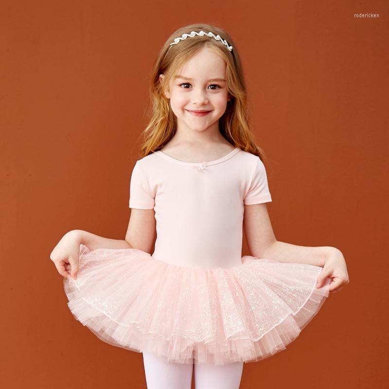 Stage Wear Children's Summer Dance Dress Short-sleeved Leotard Top With Puff Tulle Skirt For Girls Ballet Practice Clothes C22033, Lilac
Stage Wear Children's Summer Dance Dress Short-sleeved Leotard Top With Puff Tulle Skirt For Girls Ballet Practice Clothes C22033, Lilac