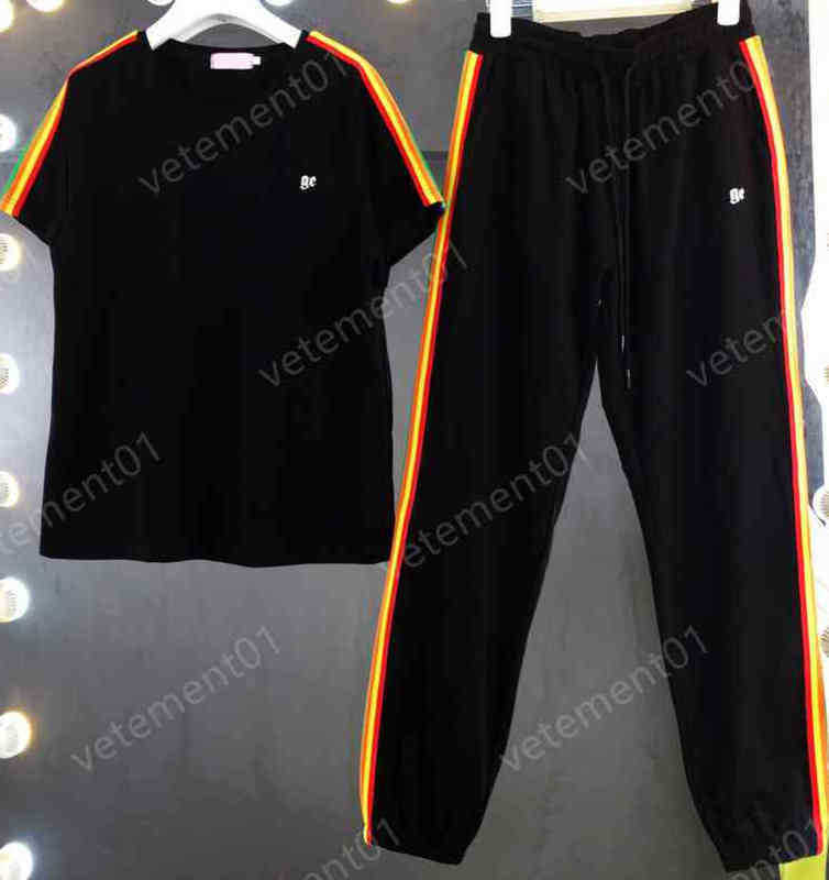 Womens Two Piece Pants Classic Street Brand Palm Couple Short Sleeve T-Shirt Suit Casual Trousers 2 Piece Sets Luxury Designer Tracksuits Women Clothing, 16
Womens Two Piece Pants Classic Street Brand Palm Couple Short Sleeve T-Shirt Suit Casual Trousers 2 Piece Sets Luxury Designer Tracksuits Women Clothing, 16
