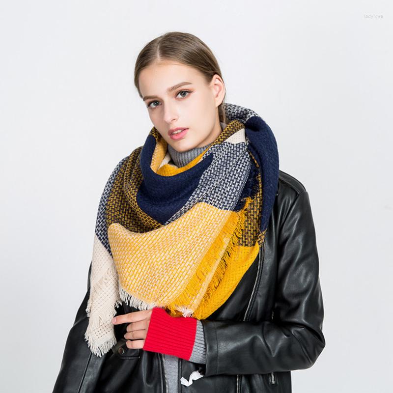 Scarves Mingjiebihuo Fashion Autumn And Winter Comfortable Large Plaid Scarf Arrival Soft High Quality Warm Shawl
Scarves Mingjiebihuo Fashion Autumn And Winter Comfortable Large Plaid Scarf Arrival Soft High Quality Warm Shawl