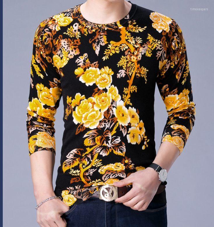 Men' Sweaters Men' Knit Modal T-Shirts Spring Fashion Full Printing Sweater Tee Tops Male Long Sleeve Floral Printed Knitwear Jumper, Multi
Men' Sweaters Men' Knit Modal T-Shirts Spring Fashion Full Printing Sweater Tee Tops Male Long Sleeve Floral Printed Knitwear Jumper, Multi