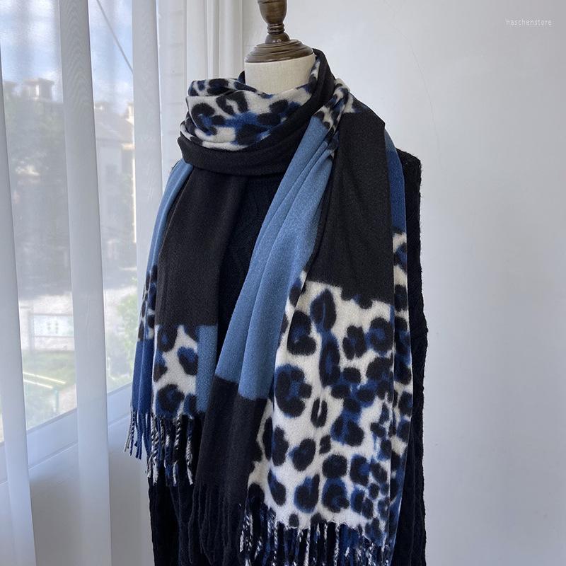 Scarves MoriBty Winter Imitation Cashmere Scarf Women Luxury Leopard Print Tassle Shawl Wraps Large Warm Pashmina Buffandas Hijab 2022
Scarves MoriBty Winter Imitation Cashmere Scarf Women Luxury Leopard Print Tassle Shawl Wraps Large Warm Pashmina Buffandas Hijab 2022
