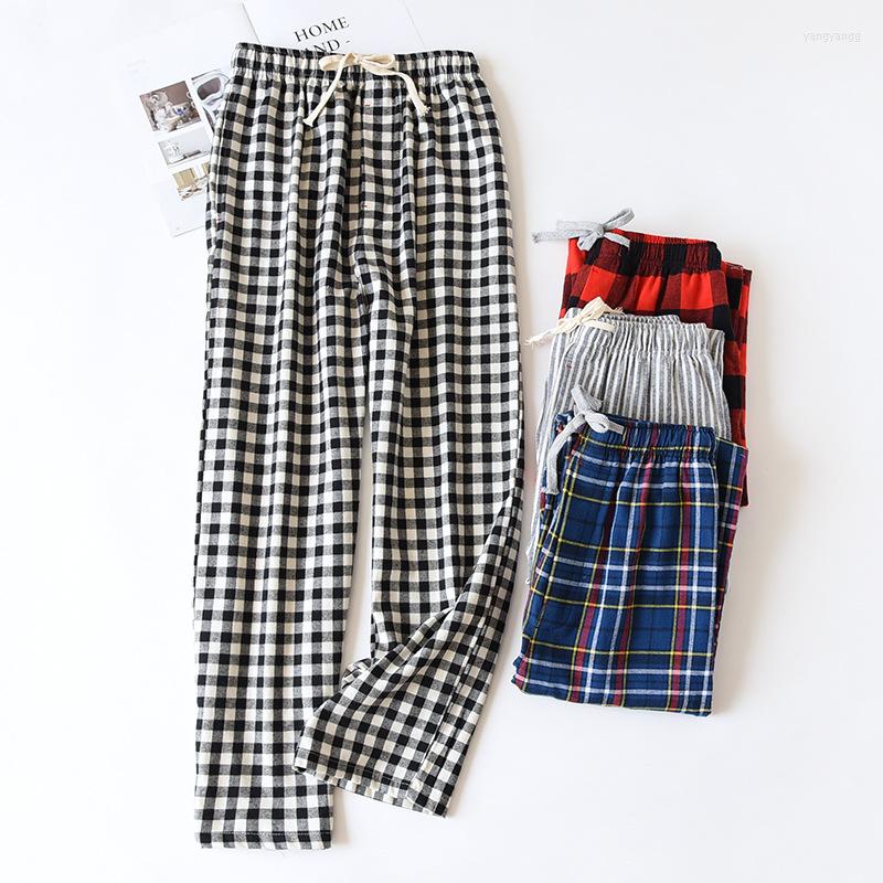 Men's Sleepwear 2022 Autumn High Quality Pants Men Cotton Sleeping Bottoms Male Plus Size Night Trousers Casual Loose Plaid Pajama
Men's Sleepwear 2022 Autumn High Quality Pants Men Cotton Sleeping Bottoms Male Plus Size Night Trousers Casual Loose Plaid Pajama