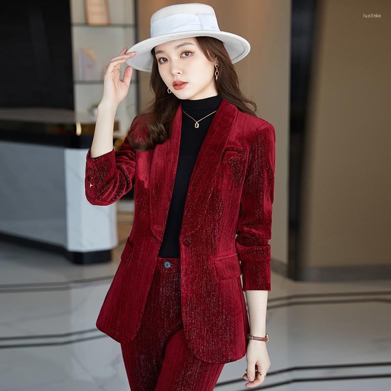 Women' Two Piece Pants High Quality Fabric Formal Uniform Designs Pantsuits For Women Business Work Wear Autumn Winter Professional OL, Green blazer coat
Women' Two Piece Pants High Quality Fabric Formal Uniform Designs Pantsuits For Women Business Work Wear Autumn Winter Professional OL, Green blazer coat
