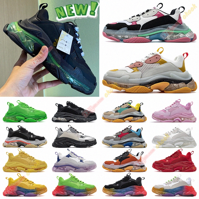 LM Designer Paris Triple S Casual Shoes Men Women Luxury Platform Sneakers Clear Sole Crystal bottom Beige Teal Blue Bred Red Pink Mens bowling outdoo U0bP#, Colour# 11
LM Designer Paris Triple S Casual Shoes Men Women Luxury Platform Sneakers Clear Sole Crystal bottom Beige Teal Blue Bred Red Pink Mens bowling outdoo U0bP#, Colour# 11