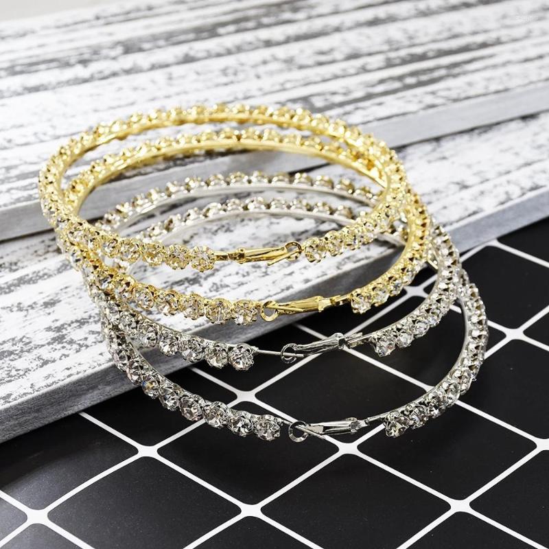 Hoop Earrings Lady Big Circle Round For Women Pendientes Shiny Full Rhinestone Cocktail Party Jewelry Birthday Gift
Hoop Earrings Lady Big Circle Round For Women Pendientes Shiny Full Rhinestone Cocktail Party Jewelry Birthday Gift