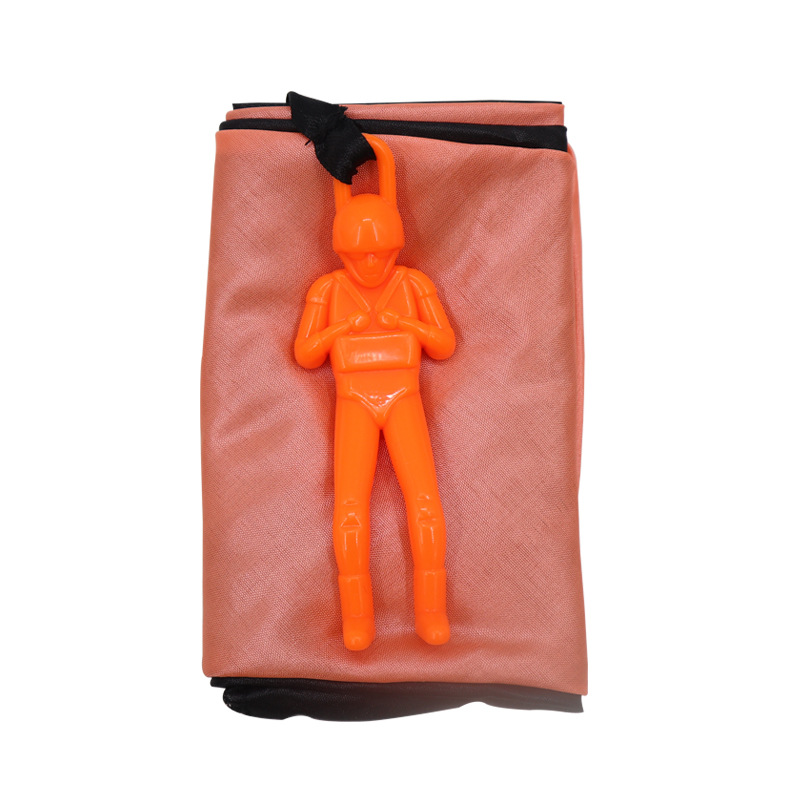 Novelty Games Hand Parachute Throwing Toy Mini Soldier Parachute Kids Outdoor Play Sports Toys Parent-child Interaction Fun Toys