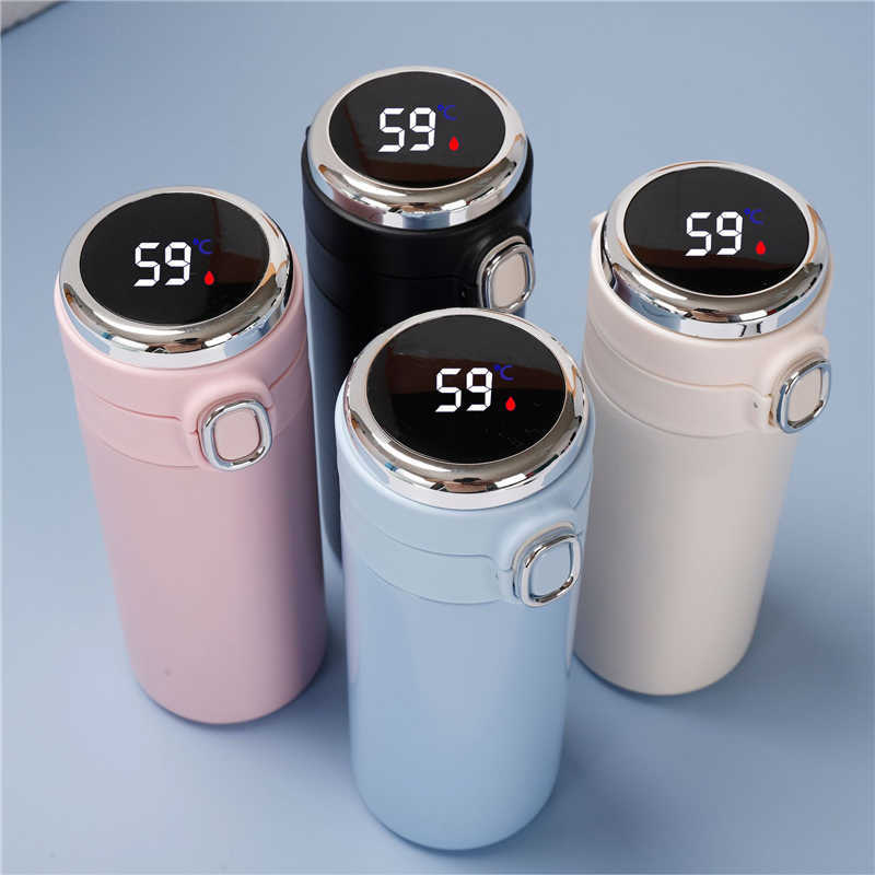 Thermoses Smart Insulated Water Bottle 304 Stainless Steel Vacuum Wide Mouth Coffee Mug Travel Thermoses with LCD Touch Screen Coffee Cup T221101
Thermoses Smart Insulated Water Bottle 304 Stainless Steel Vacuum Wide Mouth Coffee Mug Travel Thermoses with LCD Touch Screen Coffee Cup T221101