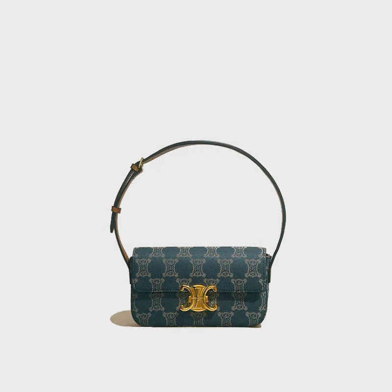 New vintage denim canvas bag Fashion French stick Shoulder Middle ancient Hand Female, Sky blue
New vintage denim canvas bag Fashion French stick Shoulder Middle ancient Hand Female, Sky blue