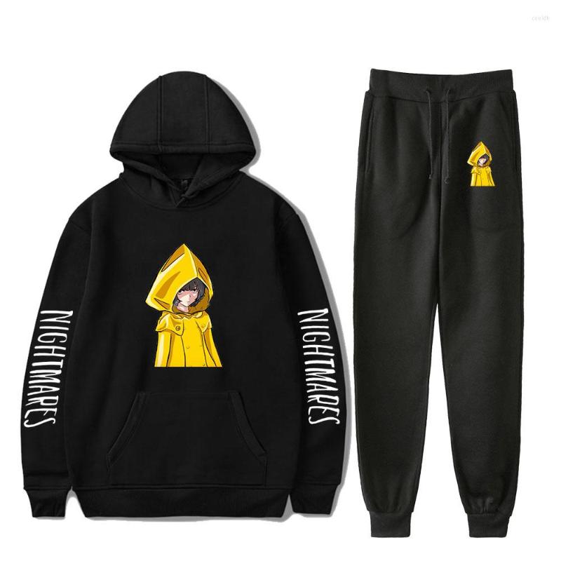 Men's Tracksuits 2022 Little Nightmares Two Piece Set Women Men Hoodies And Jogger Pants Unisex Harajuku Streetwear Oversized Clothes, Black
Men's Tracksuits 2022 Little Nightmares Two Piece Set Women Men Hoodies And Jogger Pants Unisex Harajuku Streetwear Oversized Clothes, Black