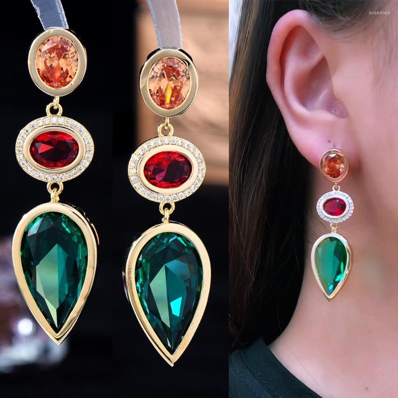 Dangle Earrings Missvikki Lucky Bright Multicolor CZ For Women Girl Daily Fashion Gift Bridal Wedding Trendy Jewelry
Dangle Earrings Missvikki Lucky Bright Multicolor CZ For Women Girl Daily Fashion Gift Bridal Wedding Trendy Jewelry