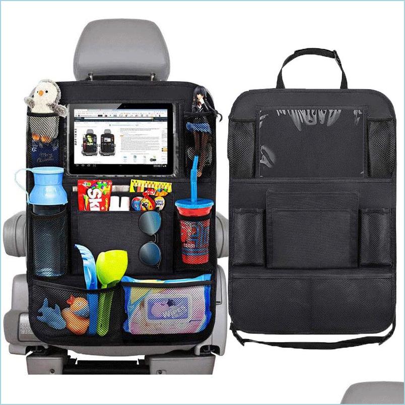 Car Organizer 2Pcs Car Seat Back Organizer 9 Storage Pockets With Touch Screen Tablet Holder Protector For Kids Children Accessories Dhutm
Car Organizer 2Pcs Car Seat Back Organizer 9 Storage Pockets With Touch Screen Tablet Holder Protector For Kids Children Accessories Dhutm