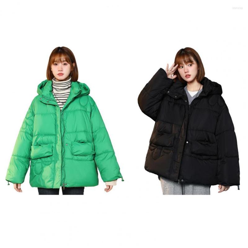 Women' Jackets Winter Down Coat Stuffed Long Sleeves Hooded Cardigan Keep Warm Zipper Thicken Casual Lady Women' Jacket Parkas, Black
Women' Jackets Winter Down Coat Stuffed Long Sleeves Hooded Cardigan Keep Warm Zipper Thicken Casual Lady Women' Jacket Parkas, Black