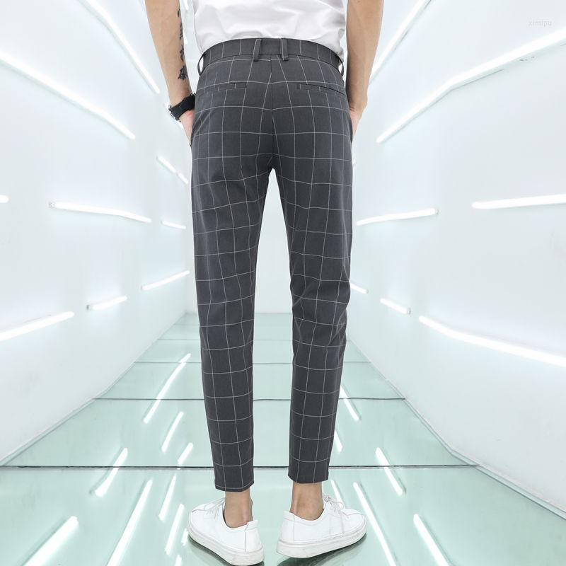 Men's Suits 2022 Spring Autumn Men Suit Pants Business Slim Fit Cotton High Quality Clothing Casual Formal Plaid Long Trousers Male B141, Gray
Men's Suits 2022 Spring Autumn Men Suit Pants Business Slim Fit Cotton High Quality Clothing Casual Formal Plaid Long Trousers Male B141, Gray