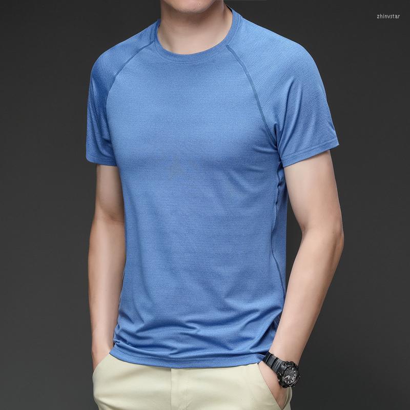Men's T Shirts Men T-shirt Thin Breathable Men's Sports Casual Short Sleeve Top Solid Color Fashion Ice Feeling Fitness Quick Dry Male, Red
Men's T Shirts Men T-shirt Thin Breathable Men's Sports Casual Short Sleeve Top Solid Color Fashion Ice Feeling Fitness Quick Dry Male, Red