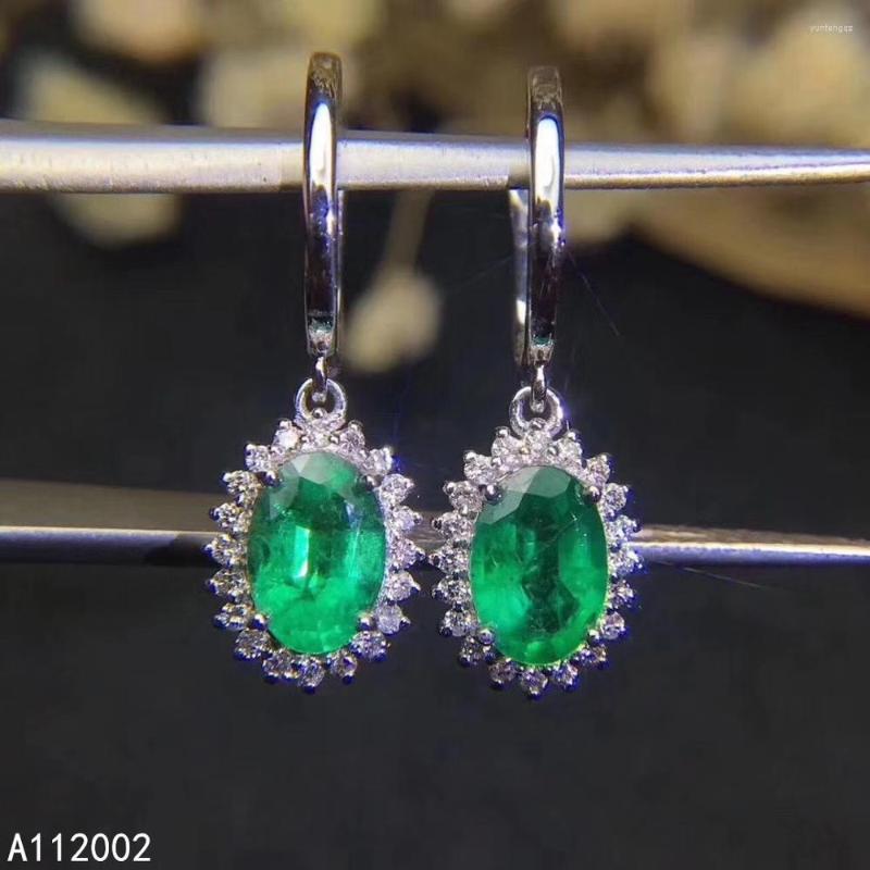 Dangle Earrings KJJEAXCMY Fine Jewelry Natural Emerald 925 Sterling Silver Women Gemstone Support Test Lovely Selling
Dangle Earrings KJJEAXCMY Fine Jewelry Natural Emerald 925 Sterling Silver Women Gemstone Support Test Lovely Selling