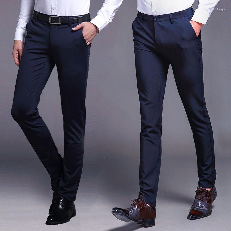 Men's Suits Casual Pants Men Dress Slim Bermuda Masculina Thin Tide Business Man Suit Pant 2022 Fashion Male Trousers Black
Men's Suits Casual Pants Men Dress Slim Bermuda Masculina Thin Tide Business Man Suit Pant 2022 Fashion Male Trousers Black
