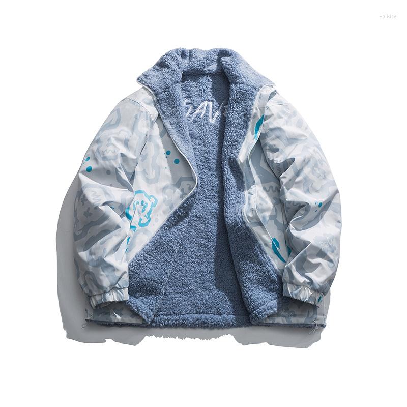 Men's Down Hip Hop Blue Outdoor Men Jacket Casual Lamb Wool Winter Couples Thick Coats Warm Quilted Manteau Homme Clothes, White
Men's Down Hip Hop Blue Outdoor Men Jacket Casual Lamb Wool Winter Couples Thick Coats Warm Quilted Manteau Homme Clothes, White