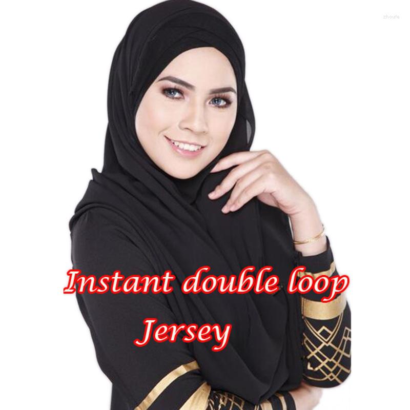 Scarves Muslim Jersey Hijab Scarf Women Double Loop Instant Woman Veil Islamic Headscarf Cotton Shawl Wrap Bandana 180 85cm
Scarves Muslim Jersey Hijab Scarf Women Double Loop Instant Woman Veil Islamic Headscarf Cotton Shawl Wrap Bandana 180 85cm