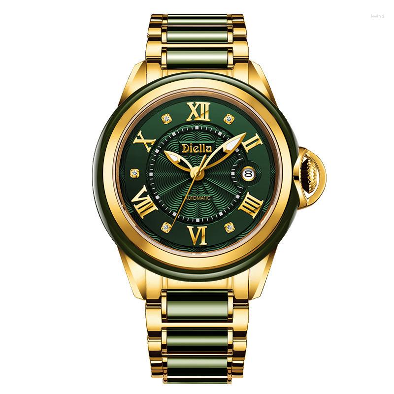 Wristwatches Swiss Luxyry Br Adiya Mechanical Tian Yushi Men's And Women's Fully Automatic Fashion Watch, All gold steel belt
Wristwatches Swiss Luxyry Br Adiya Mechanical Tian Yushi Men's And Women's Fully Automatic Fashion Watch, All gold steel belt