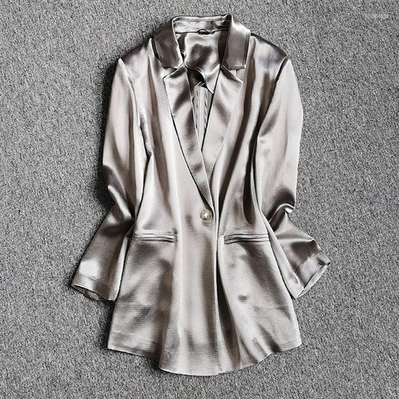 Women' Suits Brand Fashion Women High-end Luxury Summer Slim Acetate Blazer Coat, Black
Women' Suits Brand Fashion Women High-end Luxury Summer Slim Acetate Blazer Coat, Black