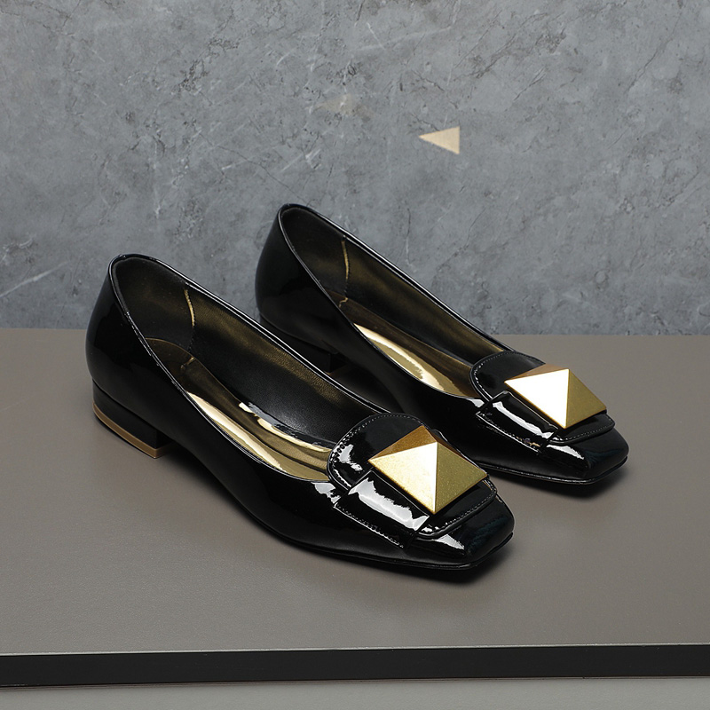 Womens Black Brushed Leather Maxi Studs Shoes Preppy Penny Loafers Max Spikes Flat Pumps Casual Moccasins Lady Wedding
Womens Black Brushed Leather Maxi Studs Shoes Preppy Penny Loafers Max Spikes Flat Pumps Casual Moccasins Lady Wedding
