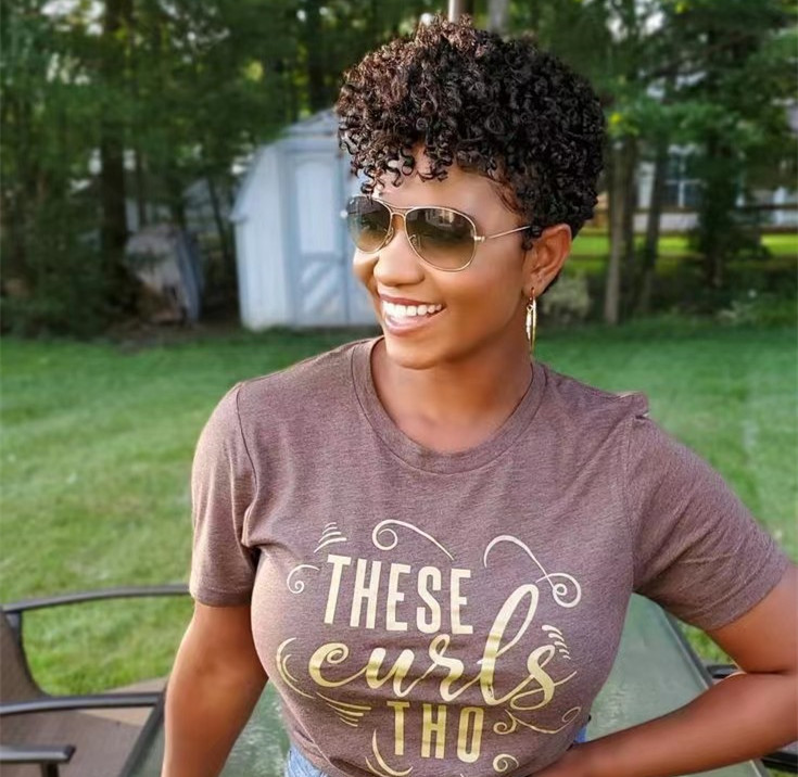 Short pixie cut afro wig human hair with bangs kinky curly wigs brown ombre highlight for black women hd none lace fashionTapered cut 150% gorgeous look, Natural color
Short pixie cut afro wig human hair with bangs kinky curly wigs brown ombre highlight for black women hd none lace fashionTapered cut 150% gorgeous look, Natural color