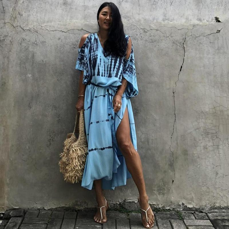 Women's Swimwear 2022 Sexy Bikini Cover Up Tunics Women Long Print Beach Female Ladies Summer Beachwear Outer Robe, White
Women's Swimwear 2022 Sexy Bikini Cover Up Tunics Women Long Print Beach Female Ladies Summer Beachwear Outer Robe, White