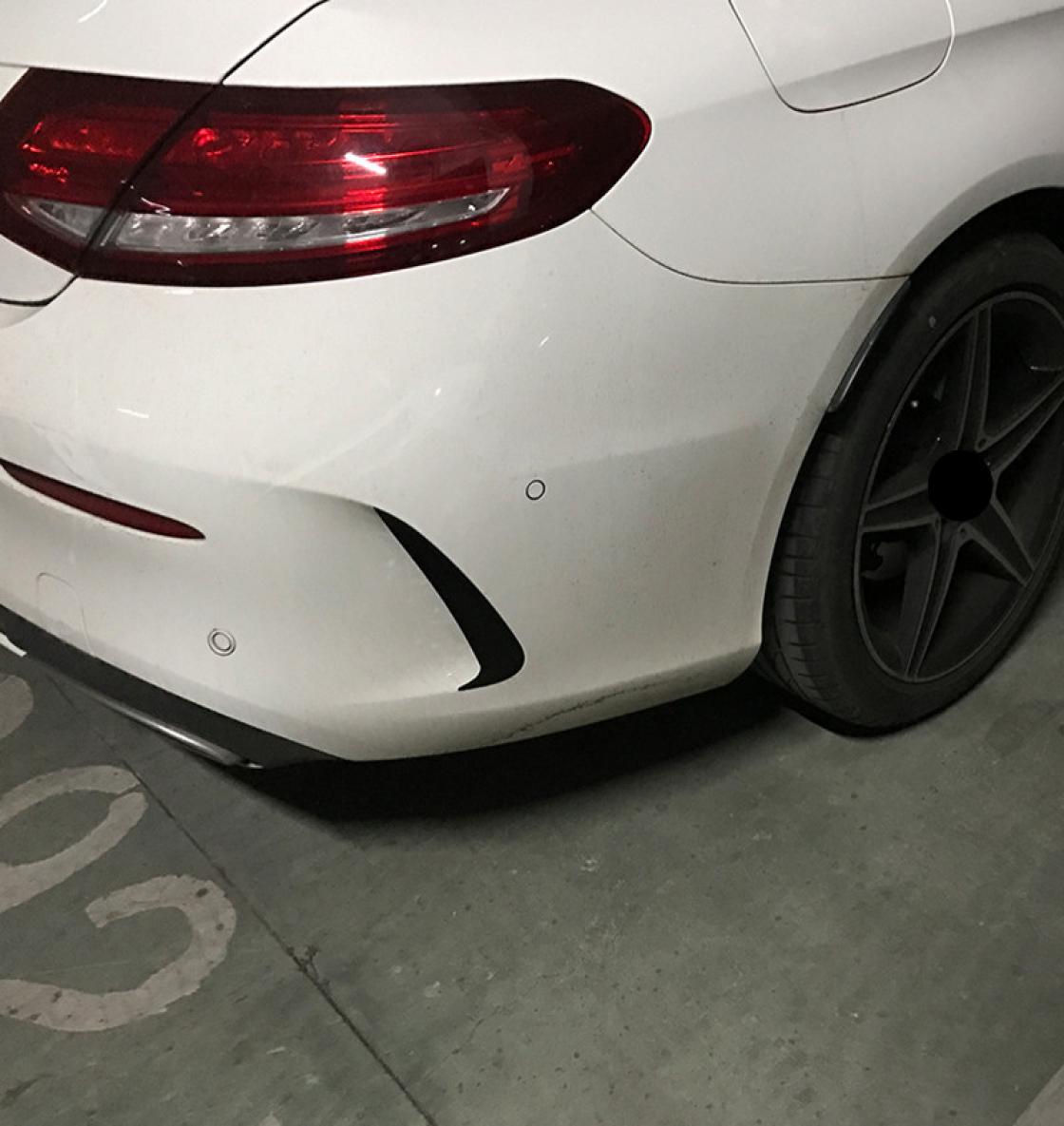 Car Styling Rear Bumper Spoiler Both Side Canard Decoration Cover Trim For Mercedes Benz C Coupe C205 201520197829836, Black
Car Styling Rear Bumper Spoiler Both Side Canard Decoration Cover Trim For Mercedes Benz C Coupe C205 201520197829836, Black