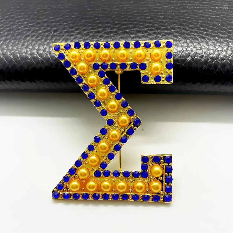 Brooches Personality Large Size SIGMA GAMMA RHO Sorority Society Symbol Imitation Pearl Metal Letter Pin Brooch
Brooches Personality Large Size SIGMA GAMMA RHO Sorority Society Symbol Imitation Pearl Metal Letter Pin Brooch