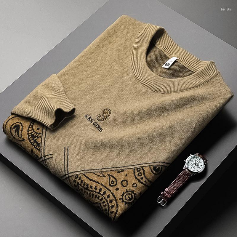 Men's Sweaters Sweater High Quality Nut Vintage Cashew Men's Round Neck 2023 Autumn And Winter Fashion Design Casual Knitting Pullover, Black
Men's Sweaters Sweater High Quality Nut Vintage Cashew Men's Round Neck 2023 Autumn And Winter Fashion Design Casual Knitting Pullover, Black