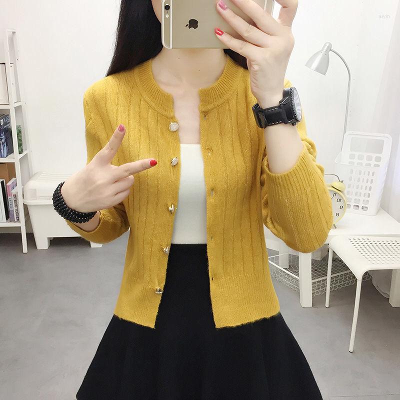 Women' Knits Woman Sweaters Cardigan Short Autumn And Winter Sweater Women' Long Sleeve Loose Knitted Inner Wear Coat Top, Green
Women' Knits Woman Sweaters Cardigan Short Autumn And Winter Sweater Women' Long Sleeve Loose Knitted Inner Wear Coat Top, Green
