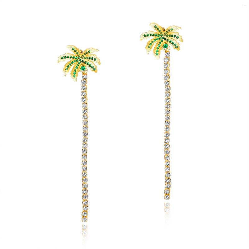 Stud Earrings BFORTUNE Coconut Tree Outlook With Long Chain Crystal Style Women'S Jewelry
Stud Earrings BFORTUNE Coconut Tree Outlook With Long Chain Crystal Style Women'S Jewelry
