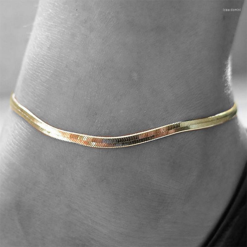 Anklets Bohemian Elegant Snake Chain Band Women's Anklet Foot Bracelet Barefoot Sandals Strap Beach Accessories Jewelry For Women
Anklets Bohemian Elegant Snake Chain Band Women's Anklet Foot Bracelet Barefoot Sandals Strap Beach Accessories Jewelry For Women