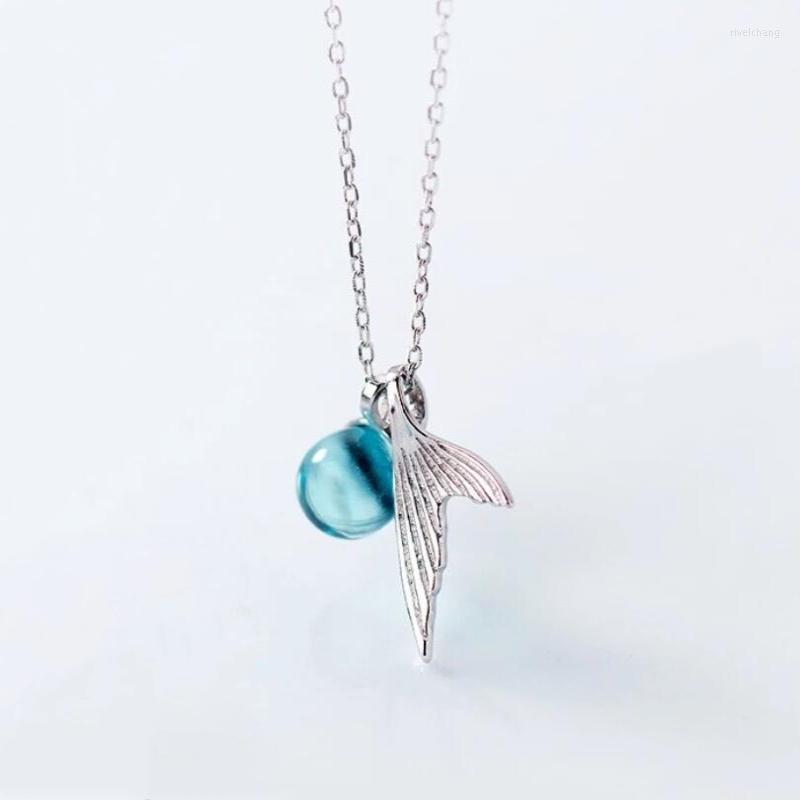 Pendant Necklaces Korean Mermaid Foam Clavicle Chain Short Silver Color Temperament Personality Fashion Female Jewelry Necklace SNE001
Pendant Necklaces Korean Mermaid Foam Clavicle Chain Short Silver Color Temperament Personality Fashion Female Jewelry Necklace SNE001