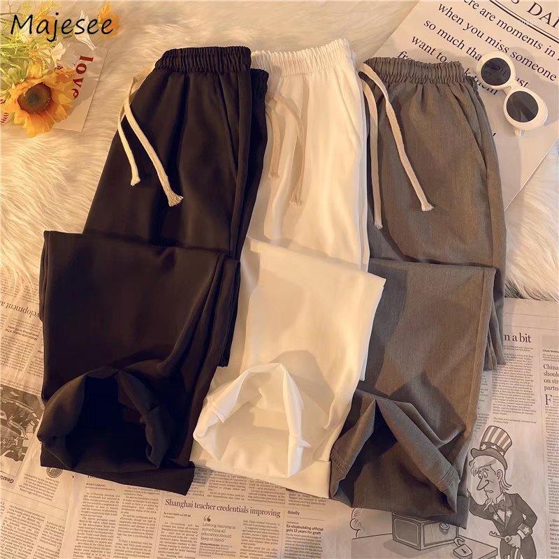 Men's Pants Casual Men Trousers Streetwear Summer Breathable Comfortable Pantalones Simply Drawstring Teens All-match Korean Ins Daily, Black
Men's Pants Casual Men Trousers Streetwear Summer Breathable Comfortable Pantalones Simply Drawstring Teens All-match Korean Ins Daily, Black