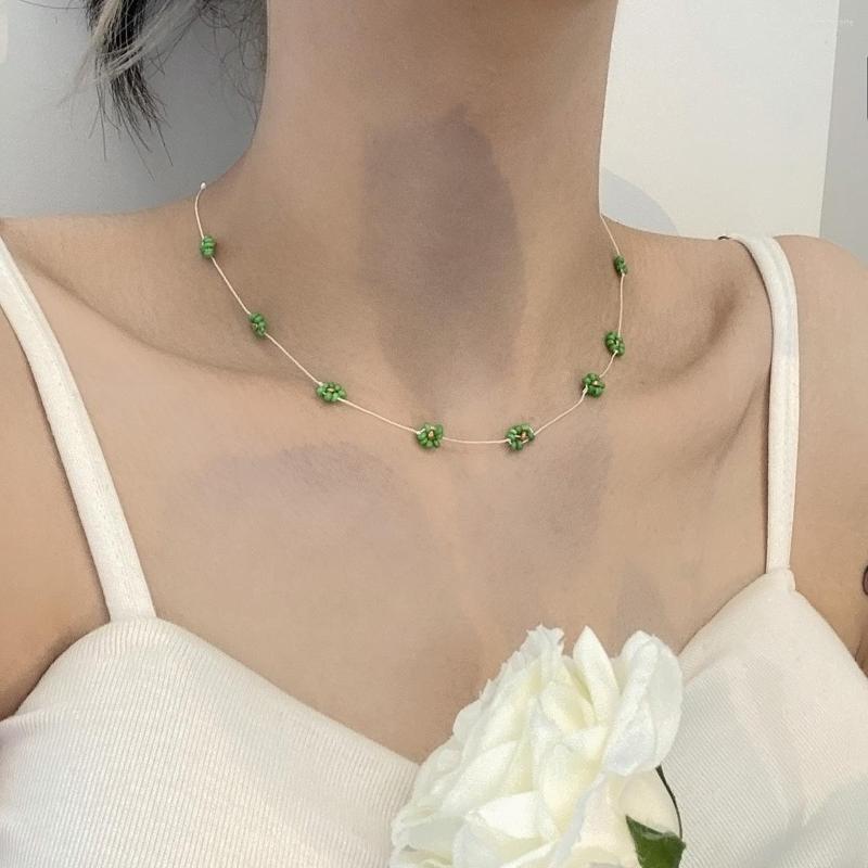 Choker Pearl Beads Daisy Chain Necklace For Women Vintage Spring Summer Flower String Fashion Necklaces 2022
Choker Pearl Beads Daisy Chain Necklace For Women Vintage Spring Summer Flower String Fashion Necklaces 2022