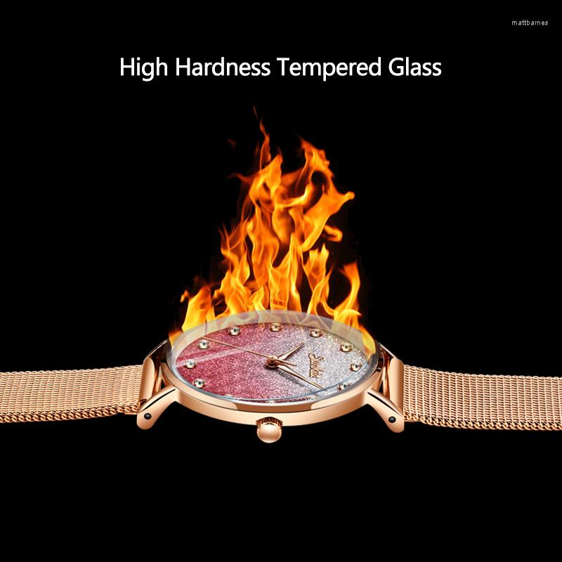 Wristwatches SUNKTA Ladies Watches Top Casual Fashion Watch High Hardness Tempered Glass Women Gift Wristwatch, Black 
Wristwatches SUNKTA Ladies Watches Top Casual Fashion Watch High Hardness Tempered Glass Women Gift Wristwatch, Black