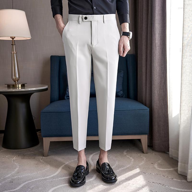 Men's Suits 2022 Summer Casual Slim Fit Mens Dress Pants Streetwear Suit Men High Quality Office All Match Ankle Length Trousers, Black
Men's Suits 2022 Summer Casual Slim Fit Mens Dress Pants Streetwear Suit Men High Quality Office All Match Ankle Length Trousers, Black