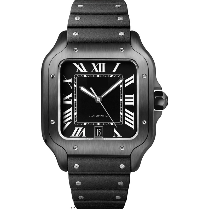 luxury automatic watches for men Busines Watch Made of premium stainless steel blue wristwatch needle Sapphire lens deep waterproof fashion gift dhgate