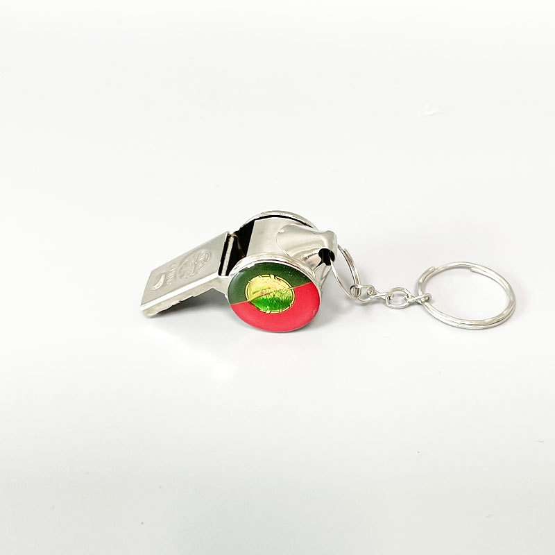 Keychains Soccer Football Fan Supplies Iron Whistle Referee Whistles Commemoration